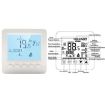 Programmable HY02B05-2BW Wall-Hung Boiler Thermostat Controller - 5