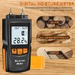 GM610 Black Digital Wood Moisture Meter - 9