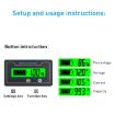 Digital Display 12V 48V DC Current Voltmeter Battery Charger  - 5