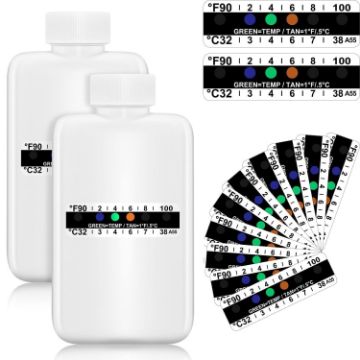 Portable Water Urine Detect Bottle Set - 12pcs (H01233) - 1