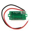 Mini Digital Voltage Panel Meter, DC 3.2-30V, Green Display - 2