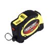 Laser Level with Tape Measure, Tripod Compatible & Belt Clip, 25ft Yellow - 2