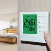 Programmable LCD Thermostat for 2-Pipe Fan Coil Unit (White) - 8