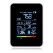 Portable CO2 Detector & Hygrometer with LED Display (White) - 2