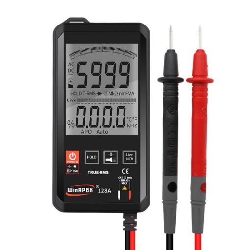HY128A Ultra-thin Touch High Precision Digital Multimeter - 1