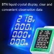 Peacefair PZEM-008 AC Digital Display Rail Monitor 4-in-1 - 4