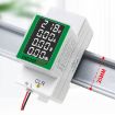 Peacefair PZEM-008 AC Digital Display Rail Monitor 4-in-1 - 7