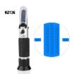 RZ136 Portable Refractometer Brix 0-32% Alcohol 0-26% Sugar Meter - 3