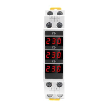 SINOTIMER SDM010 AC Three-Phase Digital Voltmeter Instrument - 1