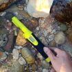 HS-10 Waterproof Metal Detector LCD, Fluorescent Green Rod - 3