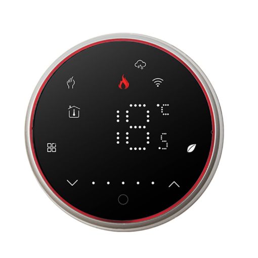 Smart LED Thermostat WiFi, BHT-6001GALW 95-240V AC 5A (Black) - 1