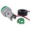 SINOTIMER ST16A 22mm LED 220V AC Ammeter 0-100A Red Indicator Light - 4