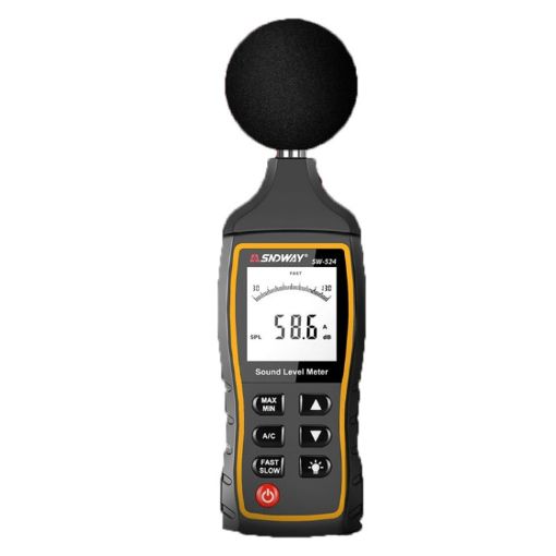 SNDWAY SW524 Handheld Noise Decibel Meter with USB Storage - 1