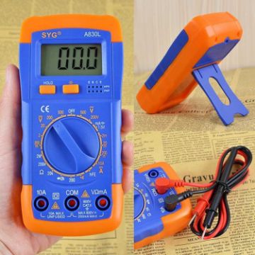 A830L Digital Multimeter Luminous Capacitance Protection Meter - 1