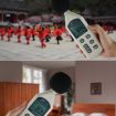 Beige Digital Sound Level Meter with USB, 30dB-130dB Range - 7