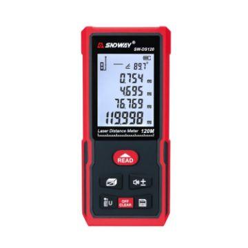 SNDWAY SW-DS120 Laser Rangefinder, 120m Infrared Laser Ruler - 1