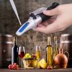 HB-113ATC Black Brix Hand-Held ATC Refractometer - 6