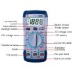ANENG A830L Yellow Blue Handheld Multimeter Electrical Instrument - 4