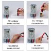 ANENG A830L Yellow Blue Handheld Multimeter Electrical Instrument - 6
