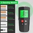 HW-QB5 5-In-1 Wall Stud Detector for Wood, Metal, Current, AC Wires - 4