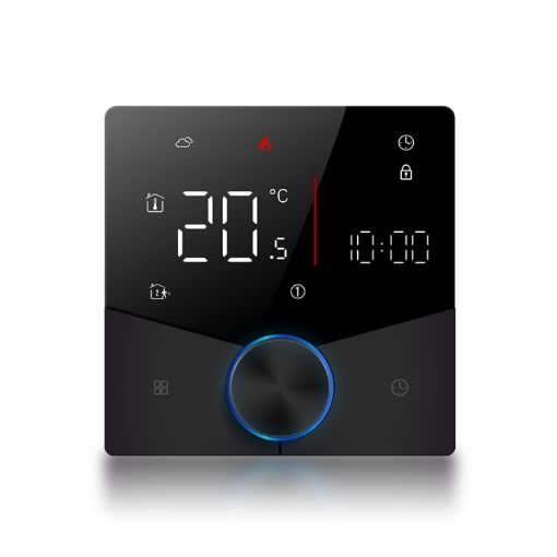 Smart Home LED WiFi Thermostat BHT-009GALW (Black) - 1