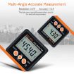 IP54 Digital Inclinometer 4x90 Degree Precision Protractor Box - 6