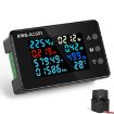 KWS-AC301-100A Digital AC Current Voltmeter 50-300V (Black) - 1