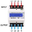 SINOTIMER Three-Phase Rail Type Electricity Meter 5-100A 400V - 7