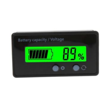 GY-6S 12V Battery Meter: Lead-acid/Lithium Capacity Indicator - 1
