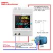 SINOTIMER SDM009 Din Rail Single-Phase Multifunctional Meter AC40-300V - 2