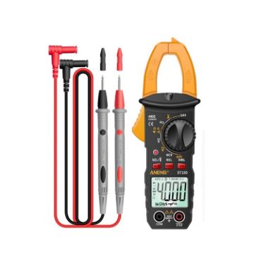 ANENG ST180 Digital Clamp AC & DC Voltage Multimeter (Yellow) - 1