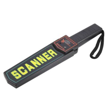 Super Scanner Wand MD-3003B1 Black Metal Detector - 1