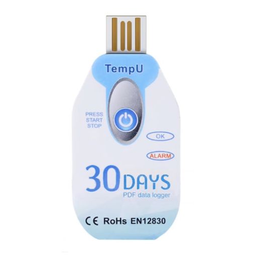 TempU 30-Day Disposable Temperature Recorder for Cold Chain Transport - 1