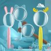 Cartoon Yellow Deer 3x HD Magnifying Glass Toy Gift for Kids - 2