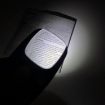 Rechargeable 5x Magnifying Glass with Light & Keychain (Silver) - 4