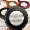 Adjustable Portable Hanging Magnifier with Leather Case (Black) - 7