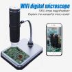 F210 Digital Microscope, 1080P WIFI, 1000X, 8 LED, HD Magnification - 4