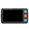 5" HD Portable Electronic Magnifying Glass Reader, US Plug, Black - 2