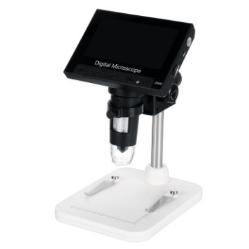 DM4 4.3" LCD Microscope Endoscope with Recording, HD, 720P, 1000X Zoom - 1