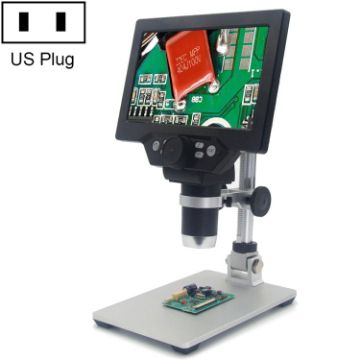G1200 7" 1200X Digital Desktop Microscope with US Plug - 1