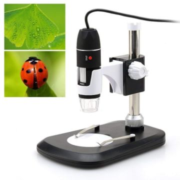 DMS-MDS800 40X-800X USB Digital Microscope with 2.0MP Sensor & Stand - 1