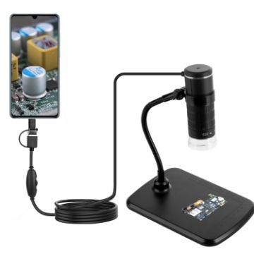 AN104 1000X Digital Microscope with 3 in 1 Helical Tube Bracket - 1