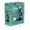 Children's Educational HD 1200x Microscope Toy (Black) - 4
