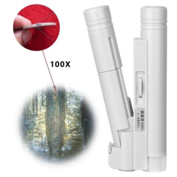 10085-1 Double Tube LED Microscope & 100X Magnifier - 1
