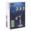 USB Digital Microscope 1600X with Sensor, 8 LED & Stand (Grey) - 4