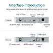 120m HDMI USB KVM 4K Network Extender, US Plug - 3