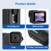 GoPro HERO 2024 Side Interface Door Cover (Black) - 3