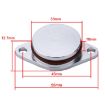 Car Swirl Flap Air Intake Repair Kit 4x33mm Aluminum Gasket Silver - 4