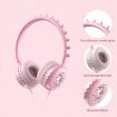 Y19 Cute Dinosaur Cartoon Stereo Wired Headphones with Mic - 5