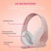 SADES A9 Adjustable Rose Gold Gaming Headset with Microphone - 4